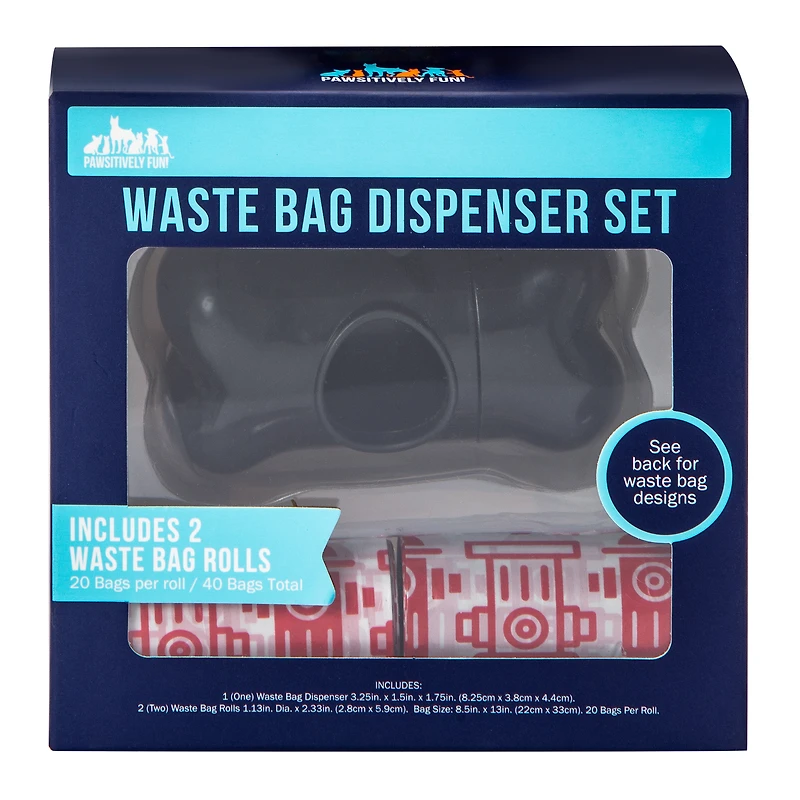 Waste Bag Dispenser Set