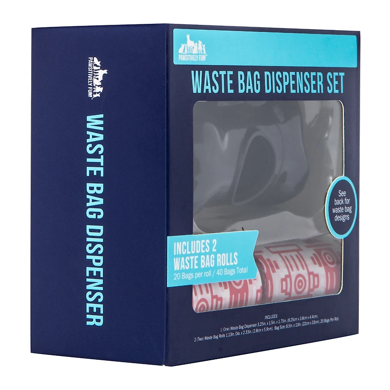 Waste Bag Dispenser Set