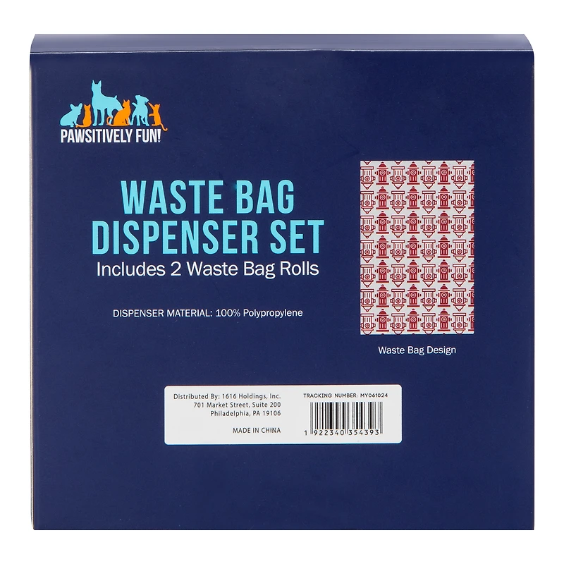 Waste Bag Dispenser Set