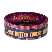 Happy Halloween Classic Butter Cookies Tin 16oz