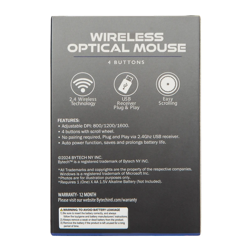 Wireless Optical Mouse