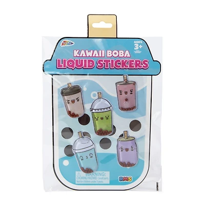 kawaii Boba Liquid Stickers