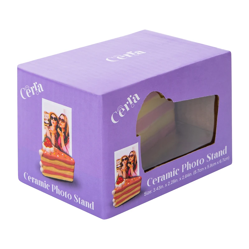 Ceramic Photo Holder