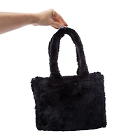Faux Fur Mini Tote Bag