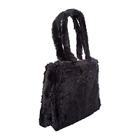 Faux Fur Mini Tote Bag