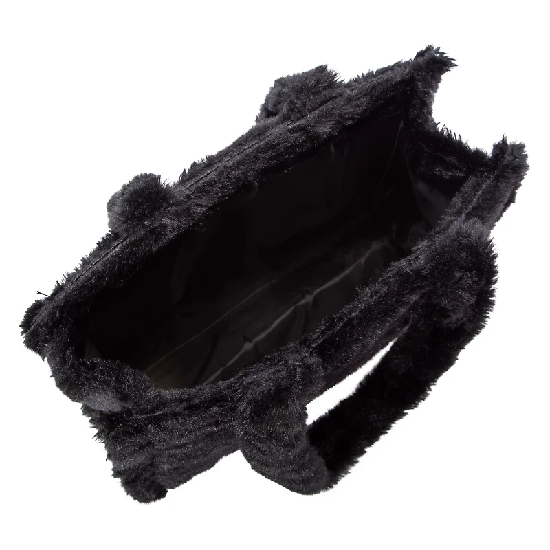 Faux Fur Mini Tote Bag