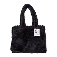 Faux Fur Mini Tote Bag