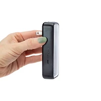 5000 mah Power Bank With Built-In AC Wall Plug