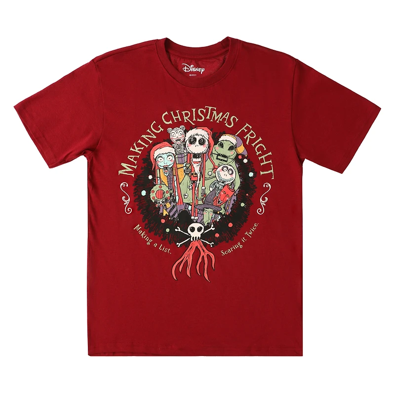 Disney Tim Burton's The Nightmare Before Christmas 'Making Fright' Holiday Graphic Tee