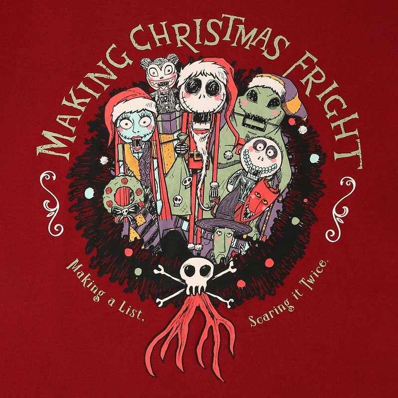 Disney Tim Burton's The Nightmare Before Christmas 'Making Fright' Holiday Graphic Tee