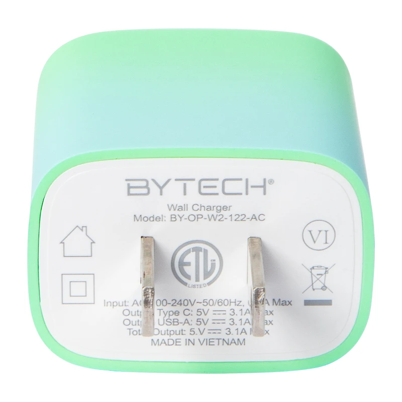 3.1A Ombre Wall Charger