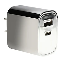 Chrome Wall Charger 3.1A