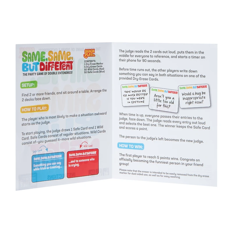 Same, Same, But Different™ Board Game