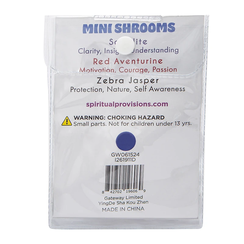 Mini Shrooms Gemstones 3-Pack
