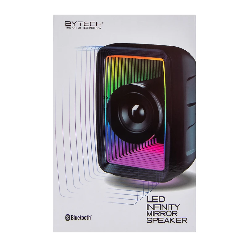 LED Infinity Bluetooth Mirror Speaker