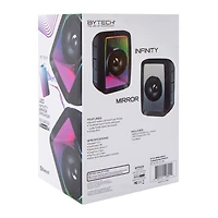 LED Infinity Bluetooth Mirror Speaker