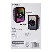 LED Infinity Bluetooth Mirror Speaker