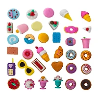Themed 3D Erasers 35-Count
