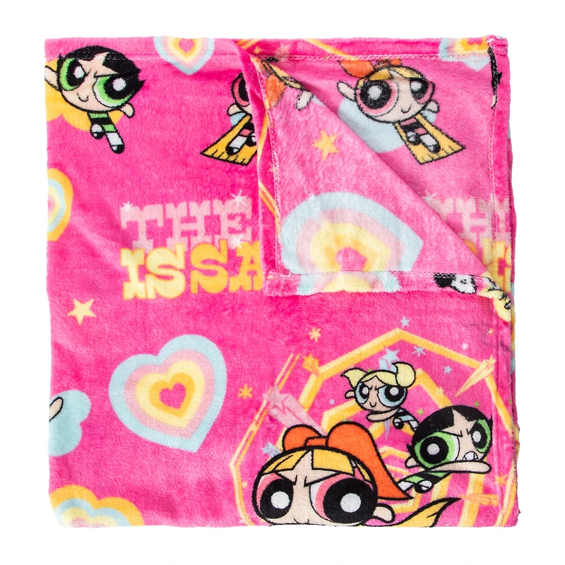 The Powerpuff Girls Silk Throw 40in x 50in