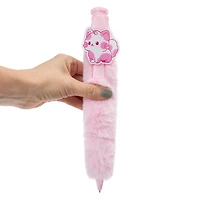 Jumbo Furry Animal-Charm Ballpen