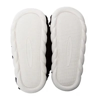 Ladies Fluffy Bow Slippers