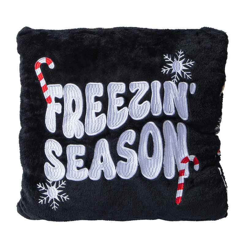 Holiday Festive Reversible Pillow