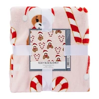 Christmas Throw Blanket 50in x 60in