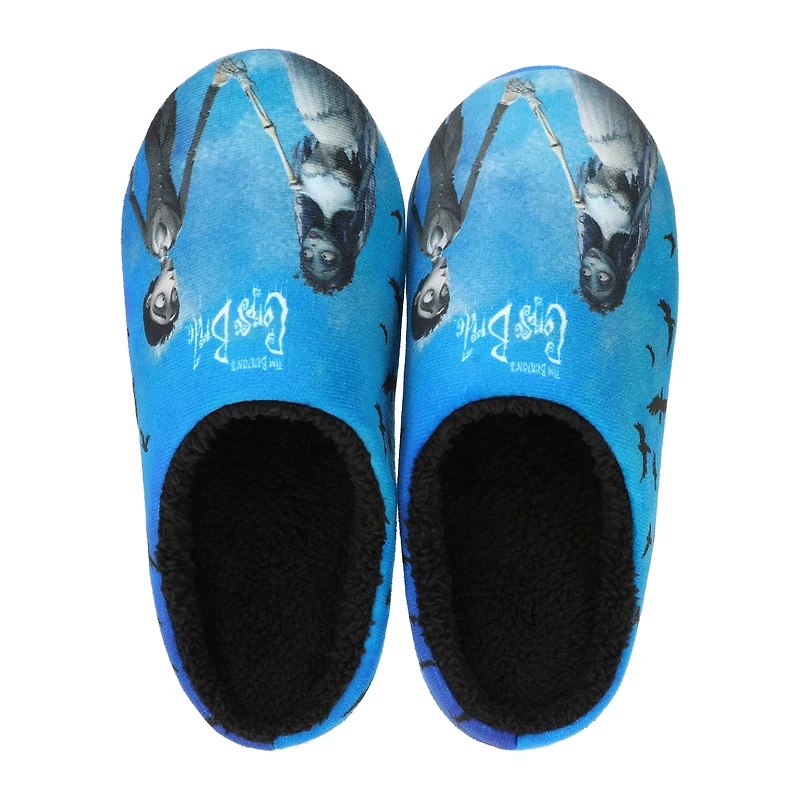 Tim Burton's Corpse Bride™ Ladies Fleece-Lined Slippers