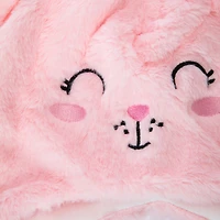 Kid's Plush Animal Winter Hat & Glove Set