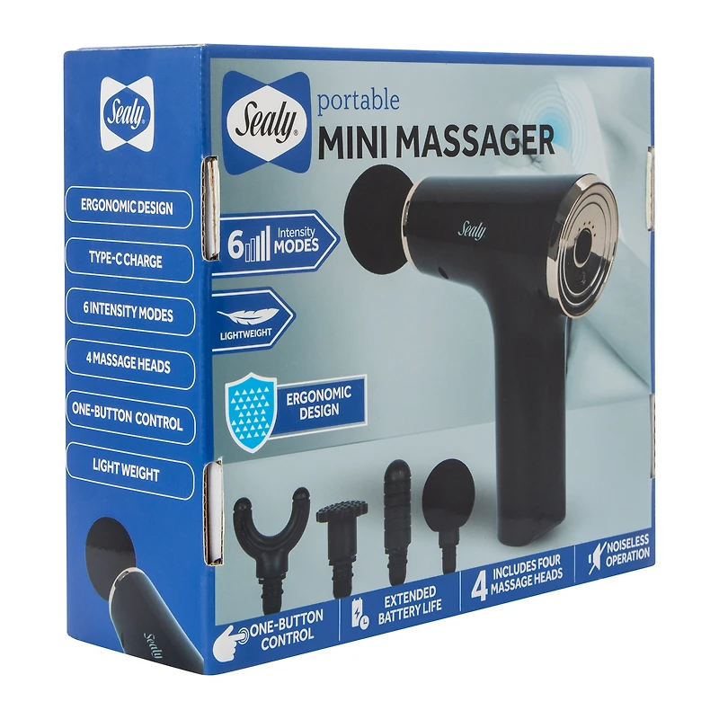Sealy® Portable Mini Massager