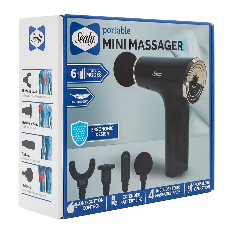 Sealy® Portable Mini Massager