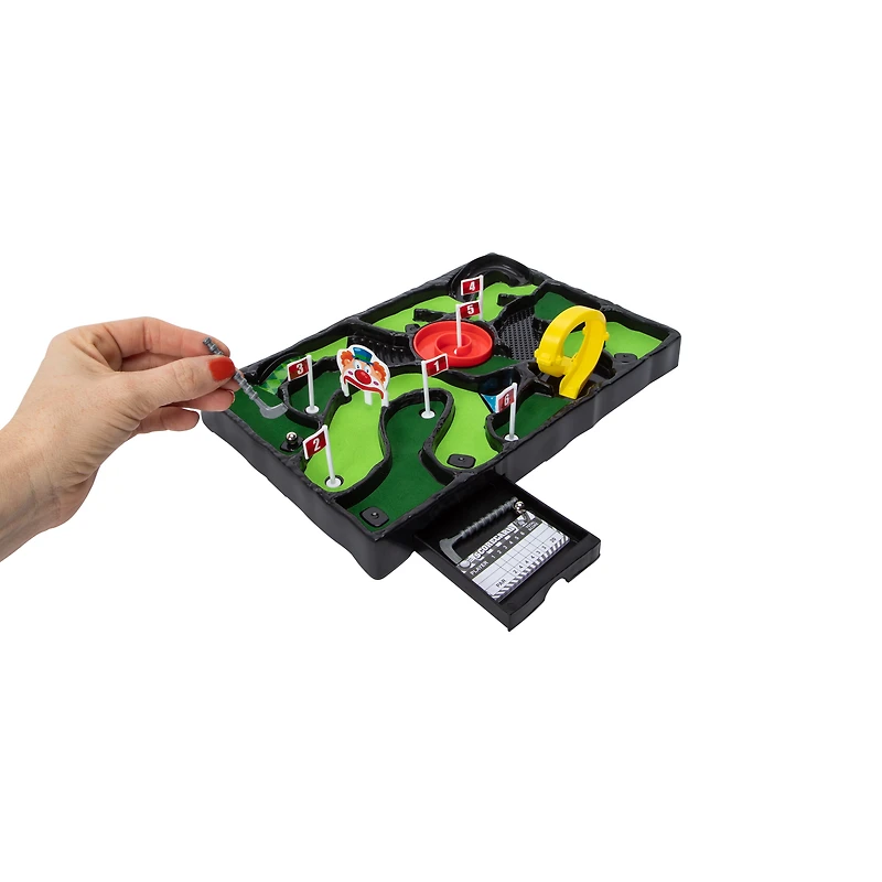 Arcade Mini Golf Board Game 17-Pieces