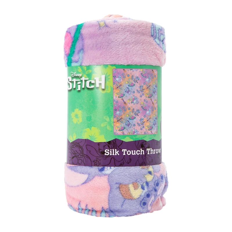 Disney Stitch Silk Touch Throw Blanket