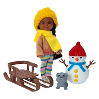 Zoe Snow Day Doll Playset