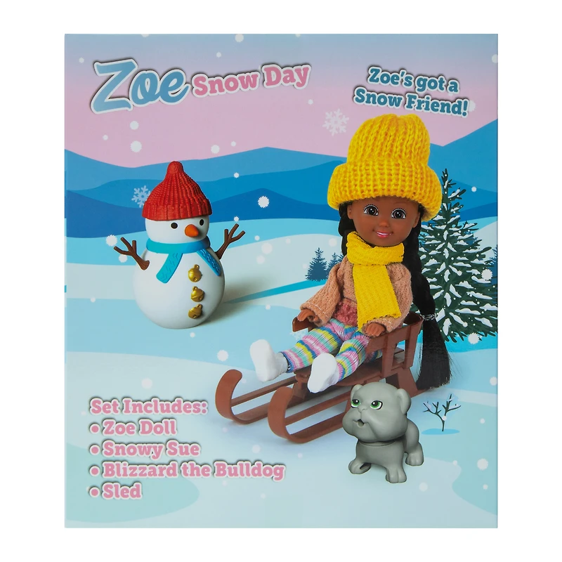 Zoe Snow Day Doll Playset