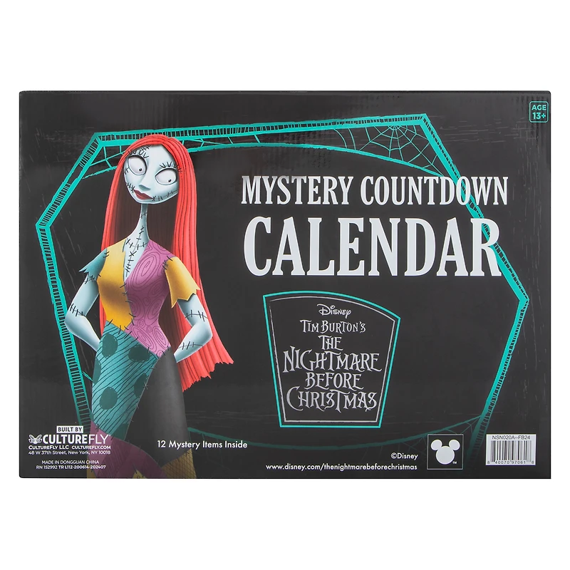Tim Burton's The Nightmare Before Christmas Mystery Countdown Calendar