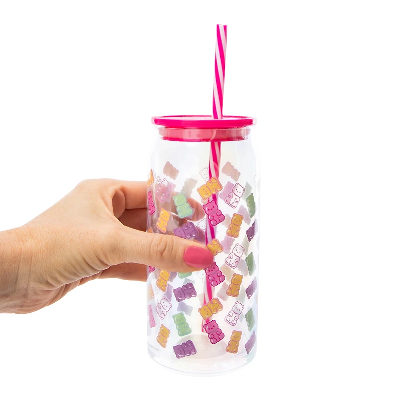 Printed Glass Tumbler 20oz