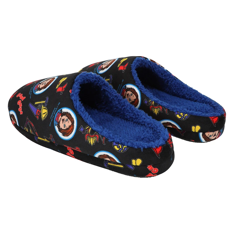 Chucky Ladies Fleece-Lined Slippers