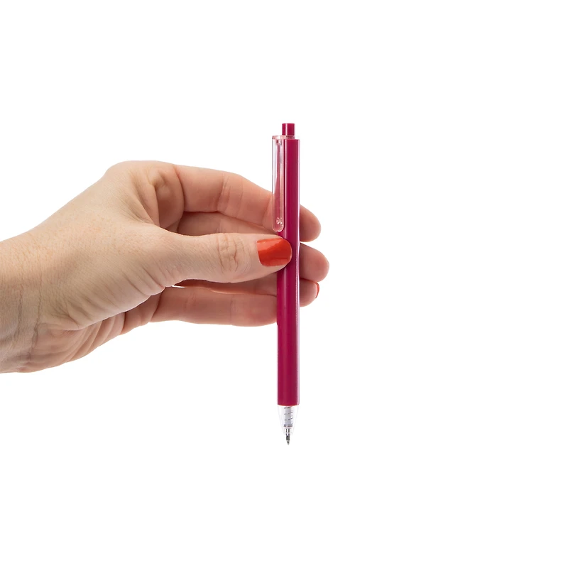 Wheat Plastic Click Ballpoint Pens 16-Count