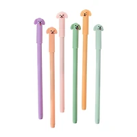 Kawaii Critter Pens 6-Count