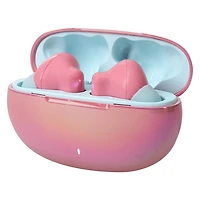 Iridescent True Wireless Earbuds & Case