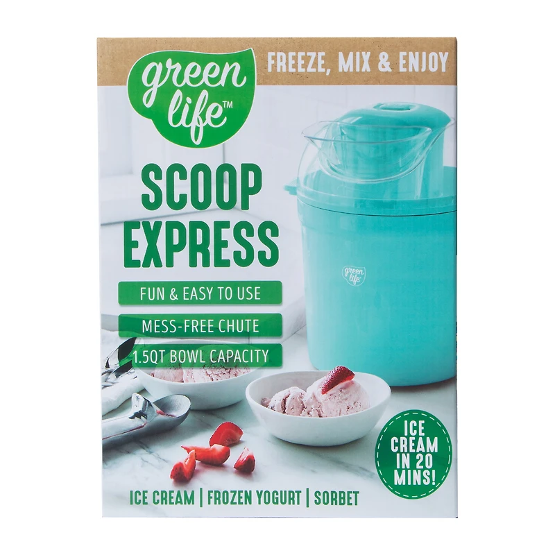 Green Life™ Scoop Express Ice cream Maker
