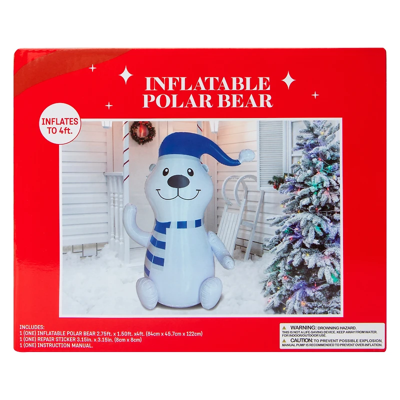 Inflatable Polar Bear