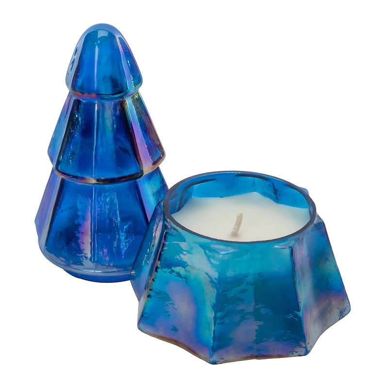Christmas Tree-Shaped Candle