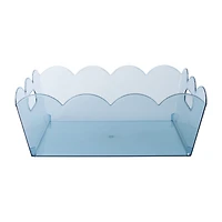 Scallop Plastic Storage Bin