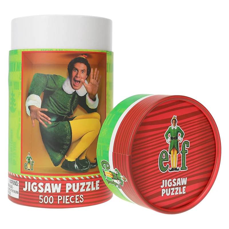 Elf 500-Piece Puzzle Tube