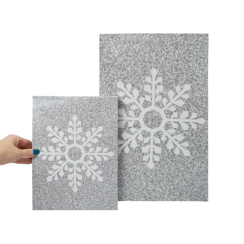 Glitter Christmas Gift Boxes 8-Count