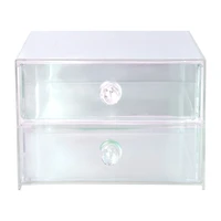 Iridescent Cosmetic 2-Storage Drawers