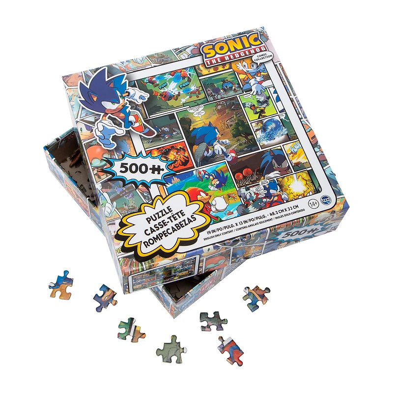 Sonic The Hedgehog™ Comic Collection 500-Piece Puzzle
