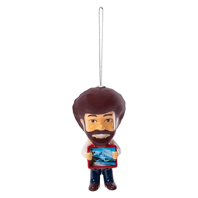 Bob Ross Christmas Ornament